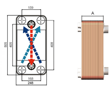 MGA HEXNOVAS BL100 Brazed Plate Heat Exchangers product view