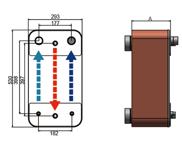 MGA HEXNOVAS BL130 Brazed Plate Heat Exchangers product view