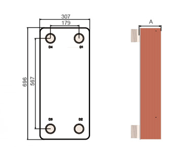 MGA HEXNOVAS BL190 Brazed Plate Heat Exchangers product view