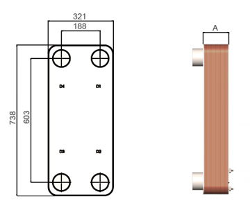 MGA HEXNOVAS BL200 Brazed Plate Heat Exchangers product view