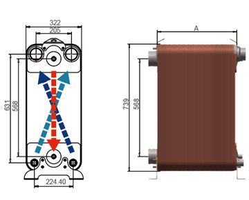 MGA HEXNOVAS BL210 Brazed Plate Heat Exchangers product view