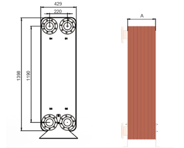 MGA HEXNOVAS BL600 Brazed Plate Heat Exchangers product view