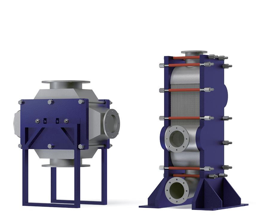 HEXNOVAS Plate ' Block heat exchangers