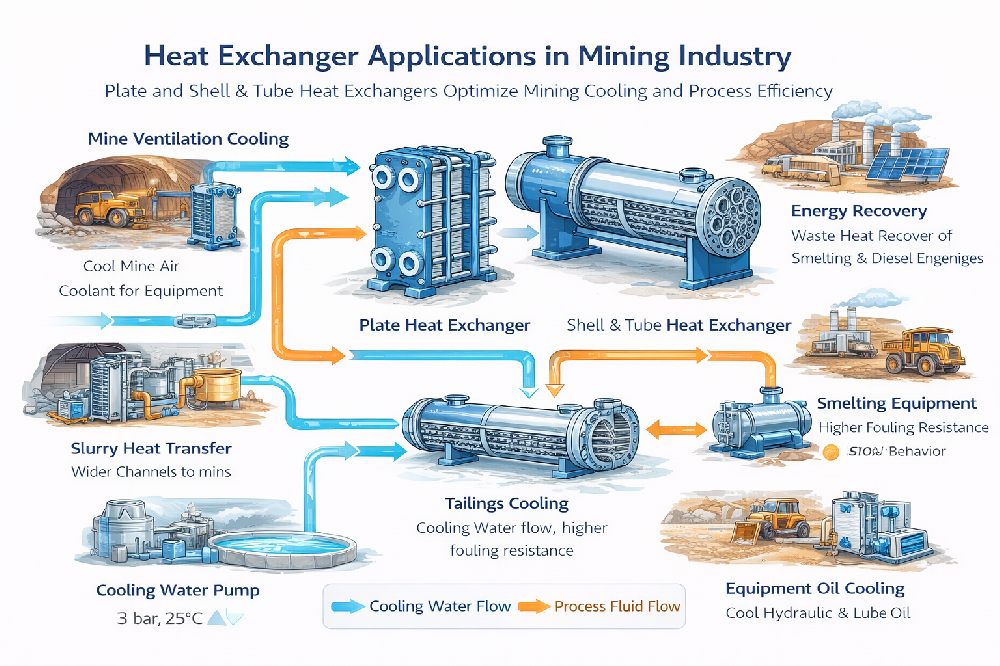 How Plate Heat Exchangers are Transforming the Mining Industry technical article