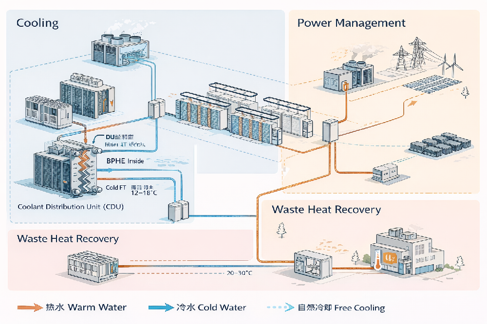 Heat Exchangers in Data Centers