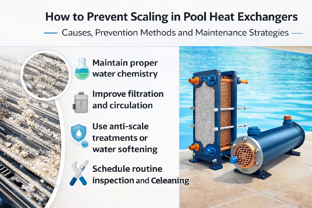 How to Prevent Scaling in Pool Heat Exchangers