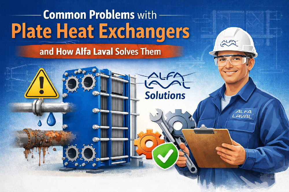 Common Problems with Plate Heat Exchangers and How Alfa Laval Solves Them