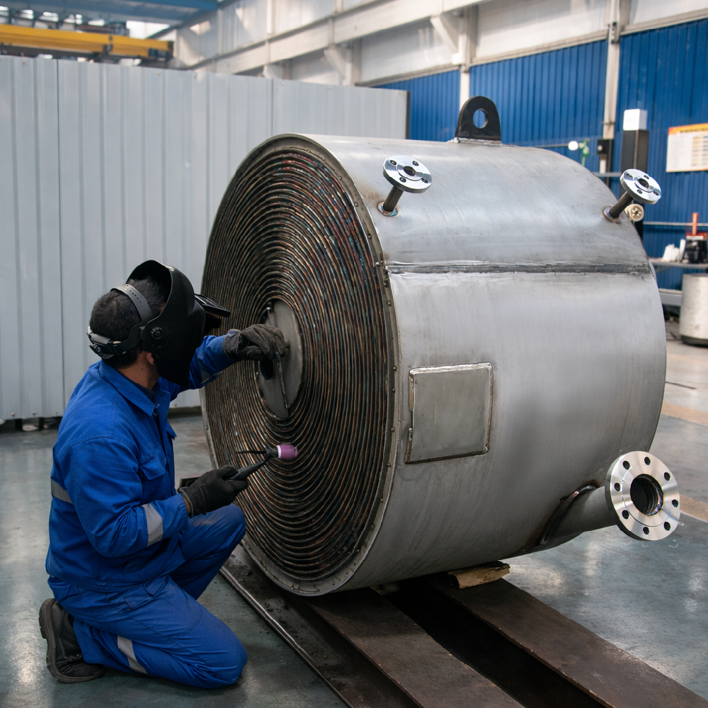 Spiral Plate Heat Exchanger