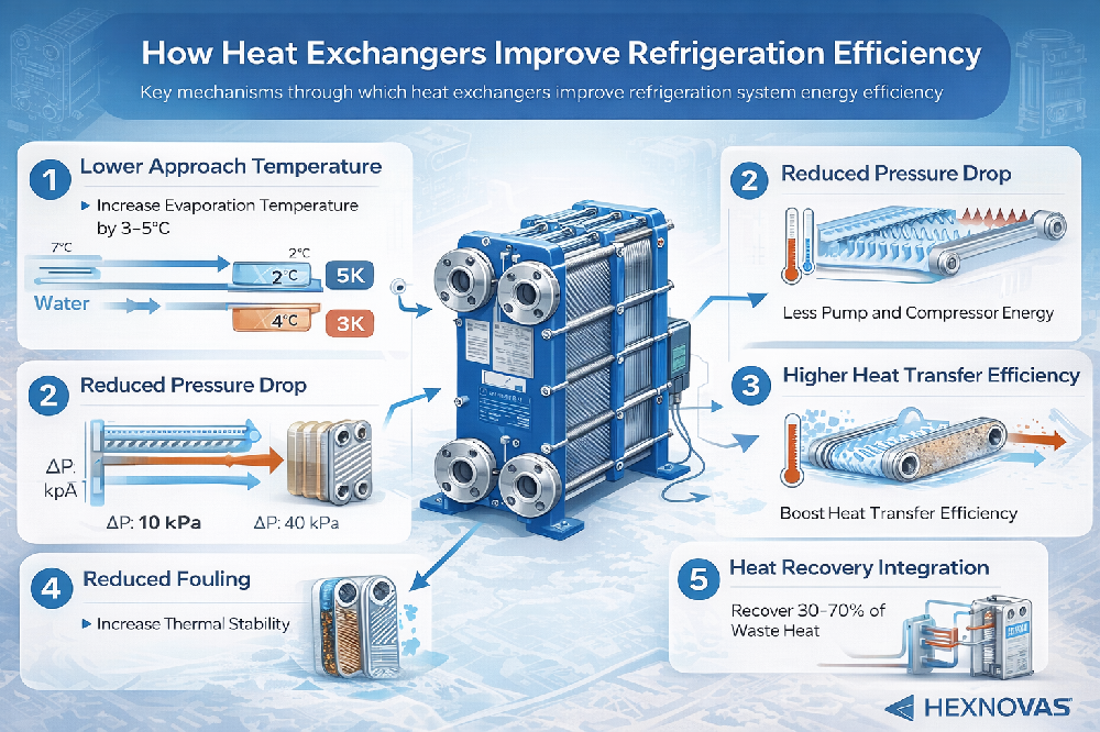 How Heat Exchangers Improve Refrigeration Efficiency