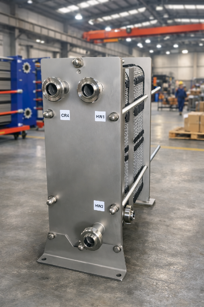 Cream Processing Heat Exchanger