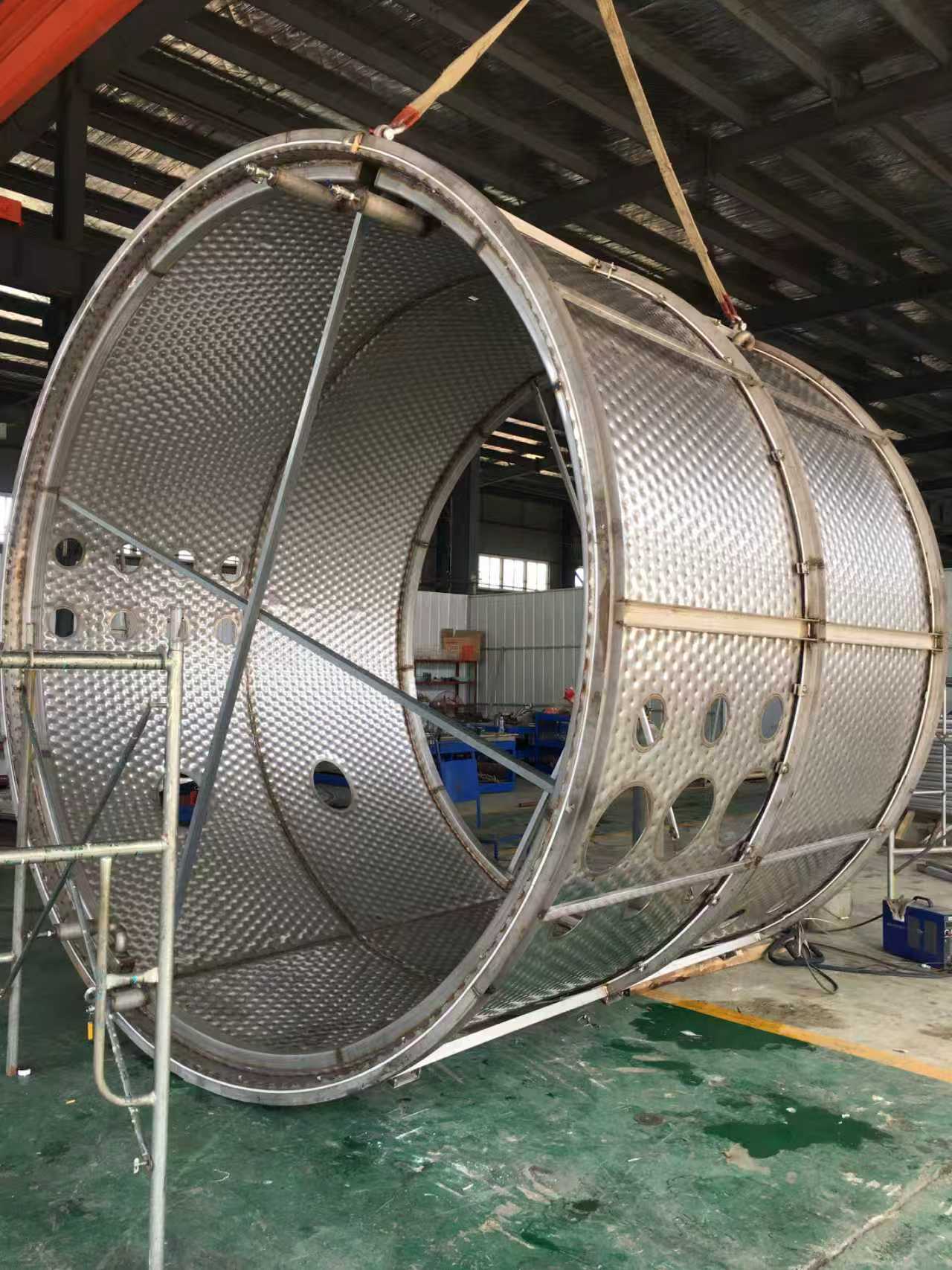 HEXNOVAS pillow plate detail