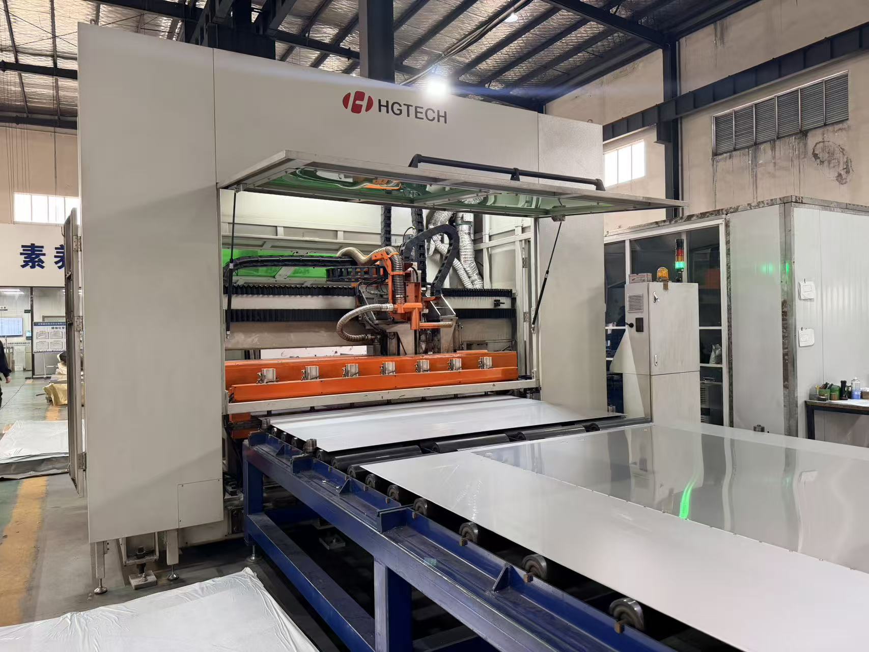 Pillow plate manufacturing step 2 laser welding